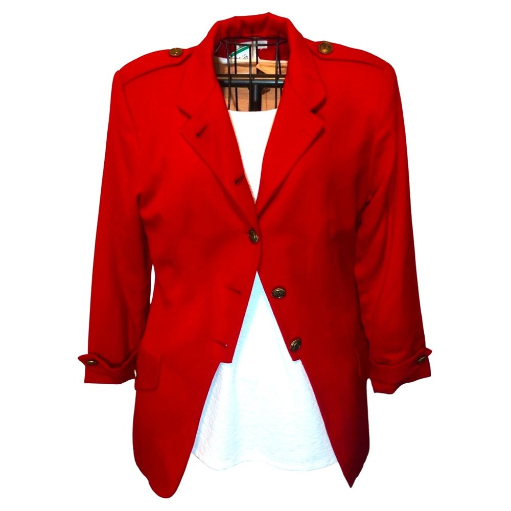 81st & Park Women’s Small Red Blazer